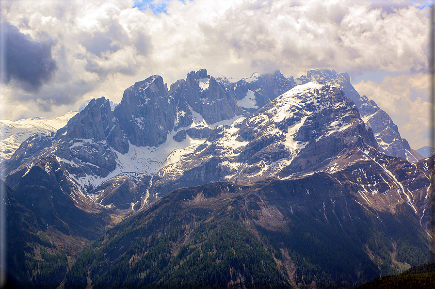 foto Forca Rossa e Passo San Pellegrino